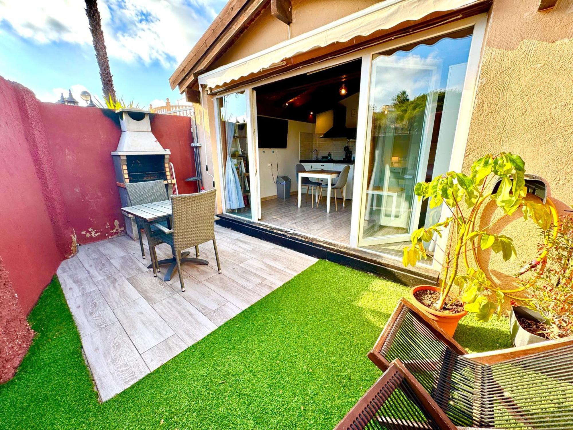 3 Casita-Estudio Con Jardin En La Playa Puerto Marino Εξωτερικό φωτογραφία