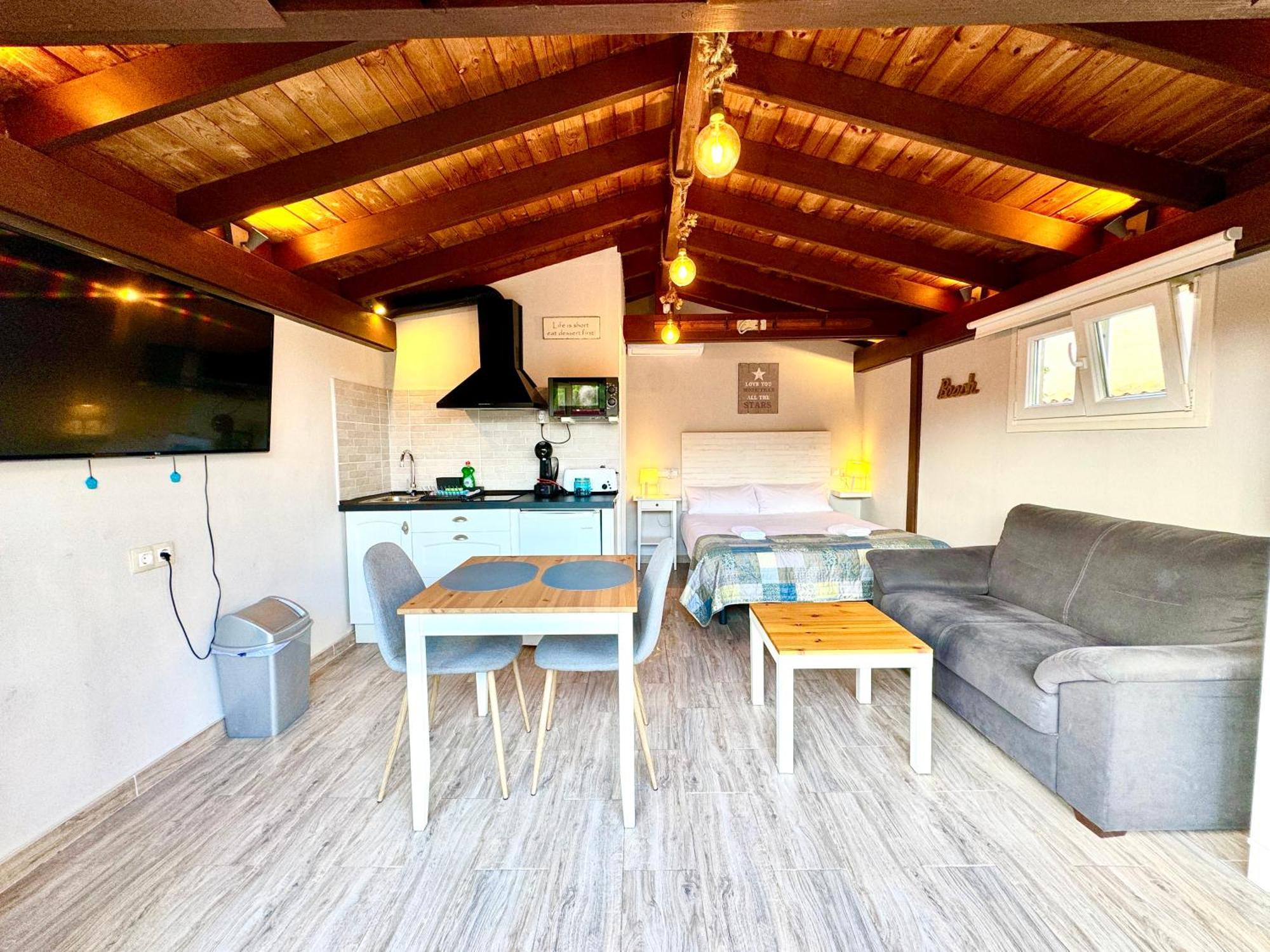 3 Casita-Estudio Con Jardin En La Playa Puerto Marino Εξωτερικό φωτογραφία