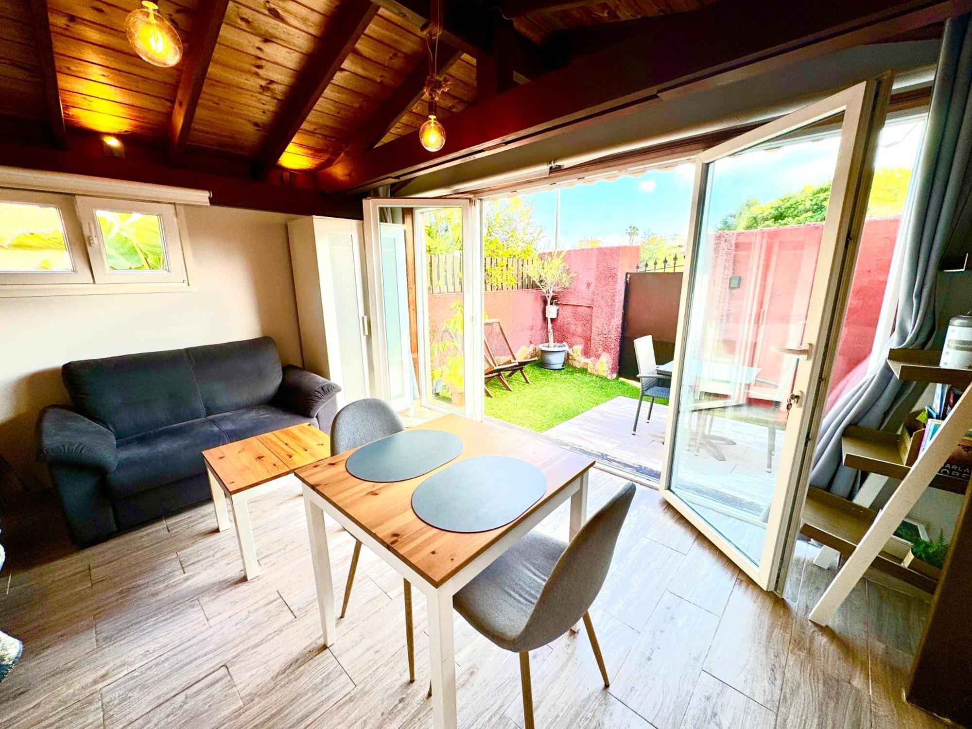 3 Casita-Estudio Con Jardin En La Playa Puerto Marino Εξωτερικό φωτογραφία