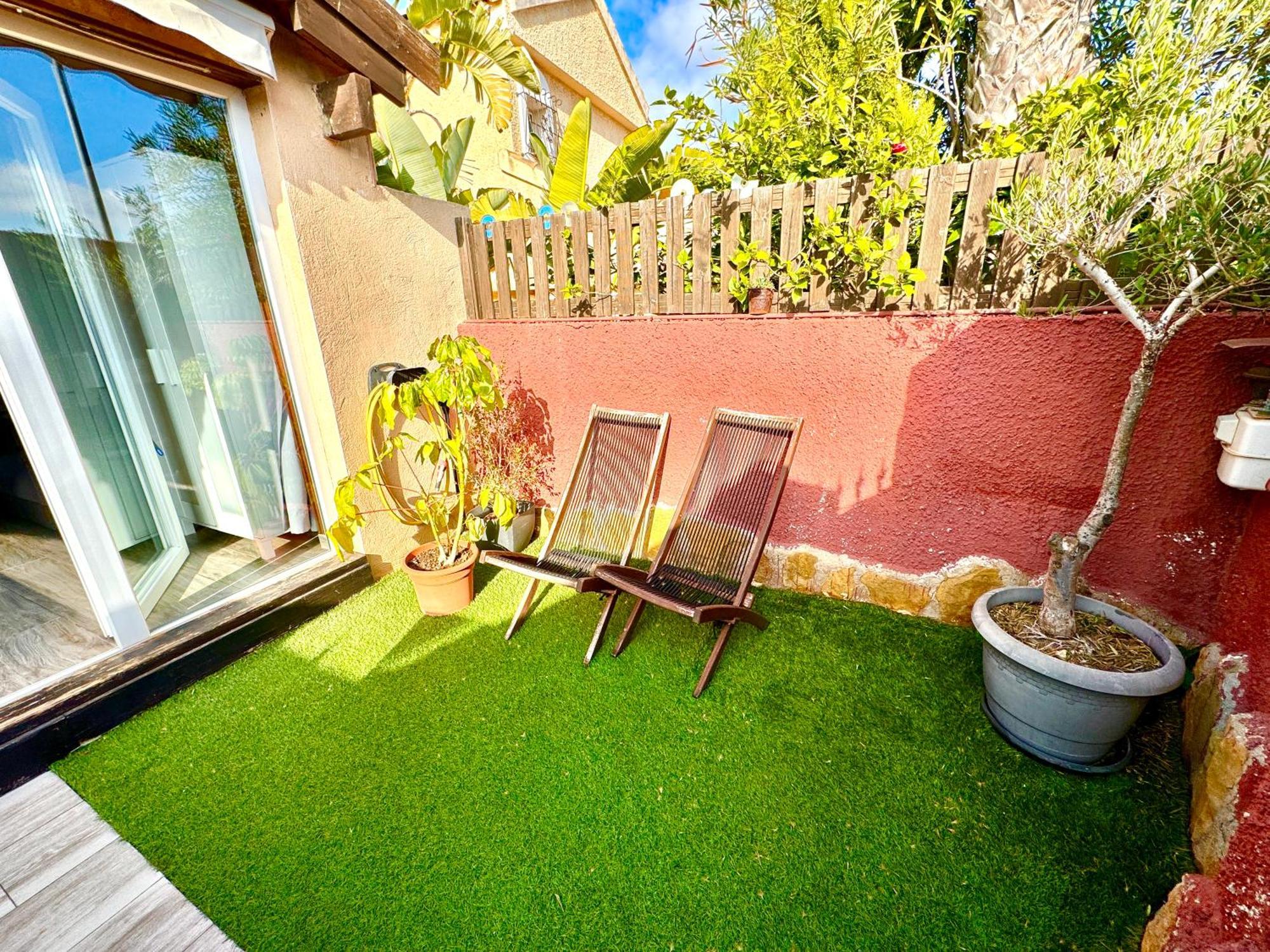 3 Casita-Estudio Con Jardin En La Playa Puerto Marino Εξωτερικό φωτογραφία